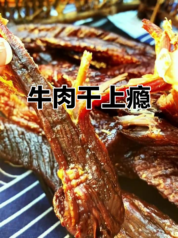 内蒙古牛肉干,肉丝满满,香气扑鼻,吃一次就停不下来!