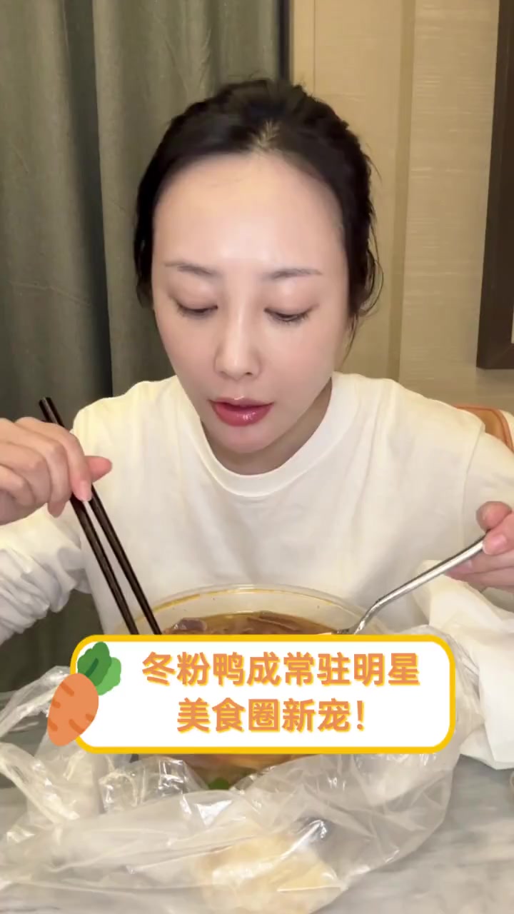 冬粉鸭成常驻明星,美食圈新宠!