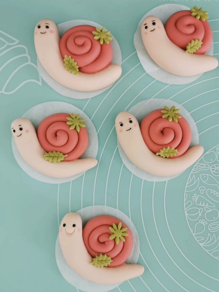 一看就会的小蜗牛馒头