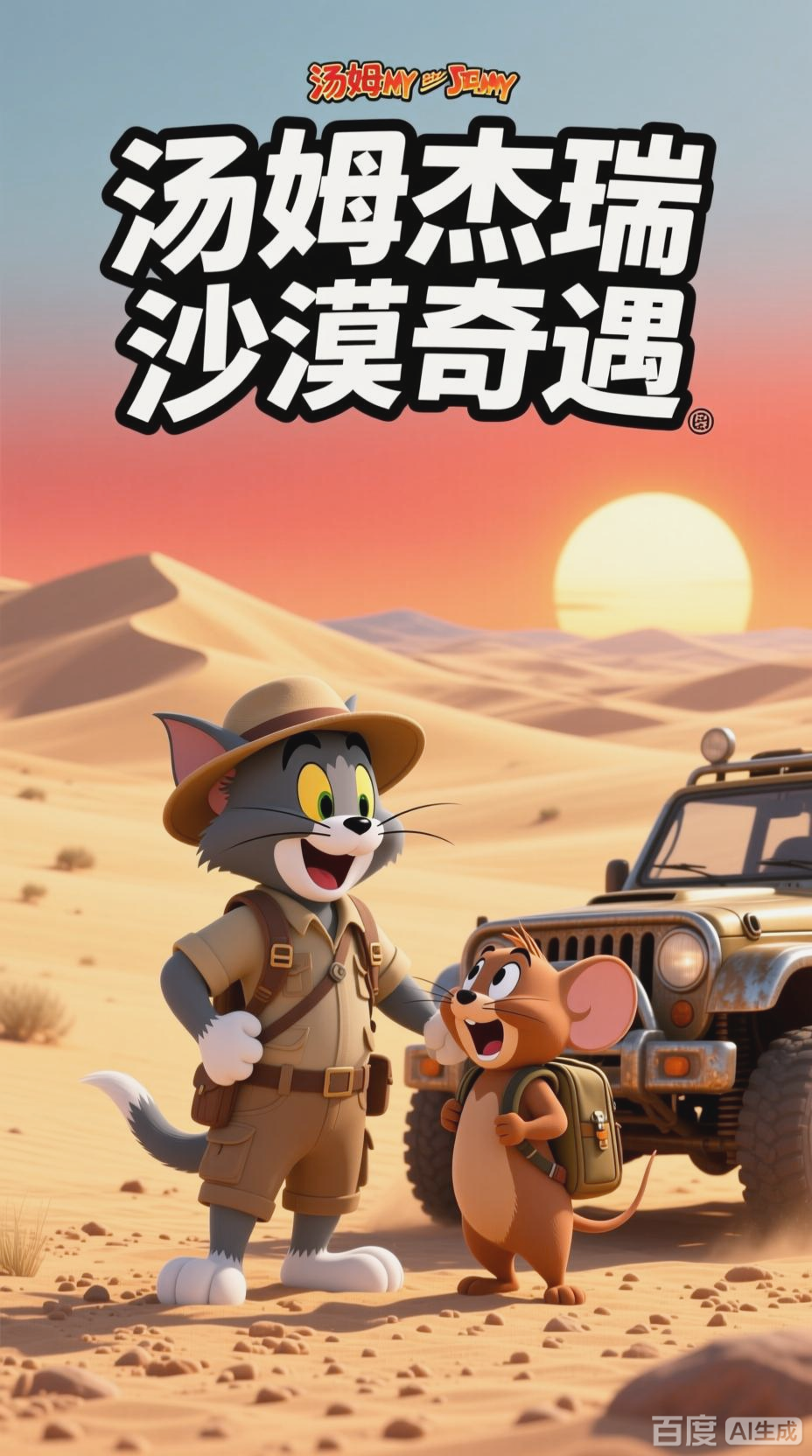 汤姆杰瑞沙漠探险记