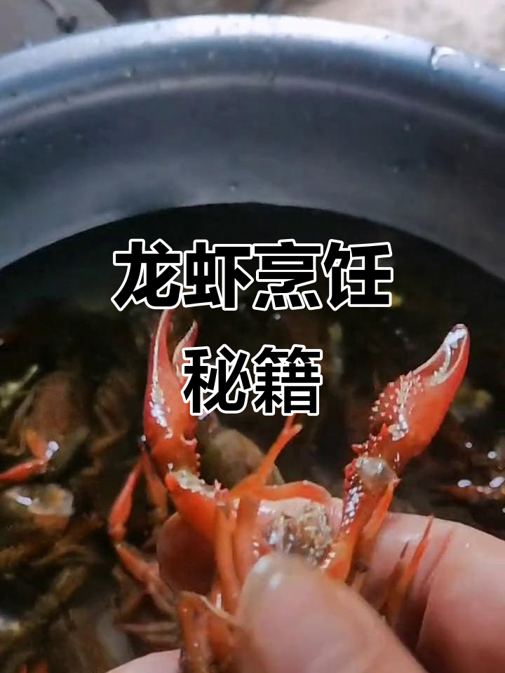 龙虾烹饪秘诀:剪头刷肚,调料焖煮十分钟,辣味十足!