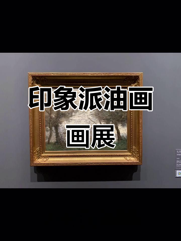 印象派大师油画展，色彩之美让人陶醉