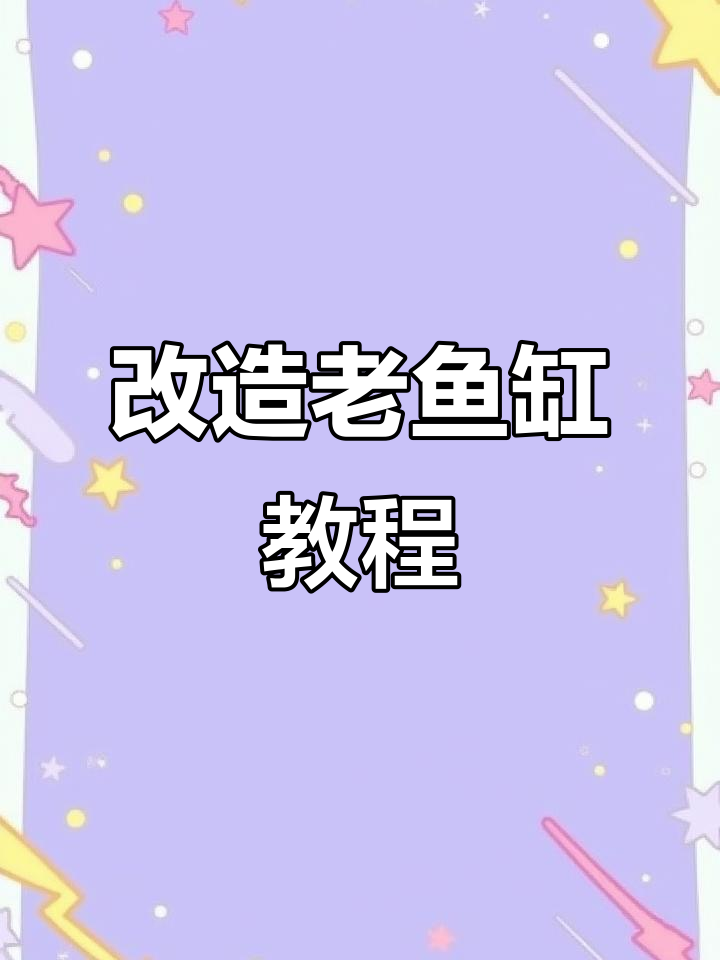 老旧鱼缸也能焕发新生,DIY改装过滤系统大揭秘