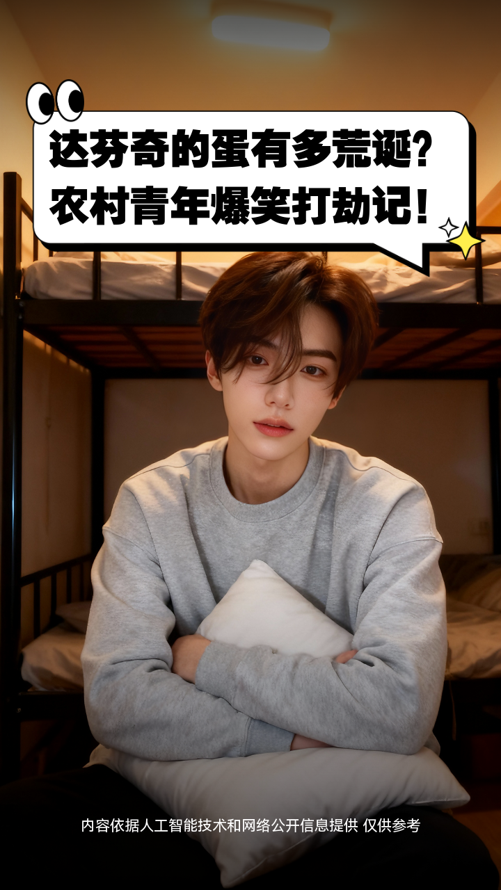 达芬奇的蛋有多荒诞？农村青年爆笑打劫记！