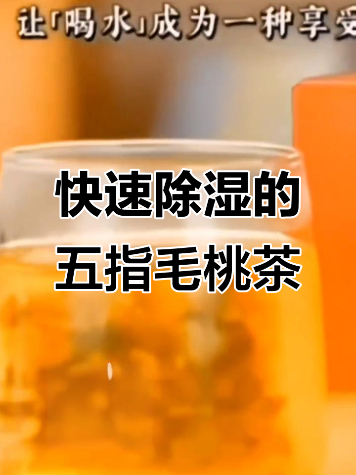 五指毛桃茯苓茶,轻松去湿气,喝出好气色