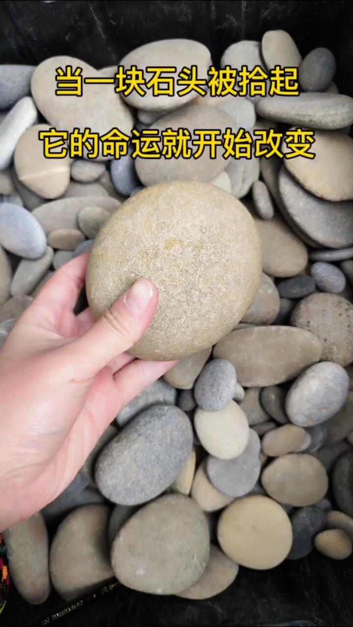 鹅卵石创意手工