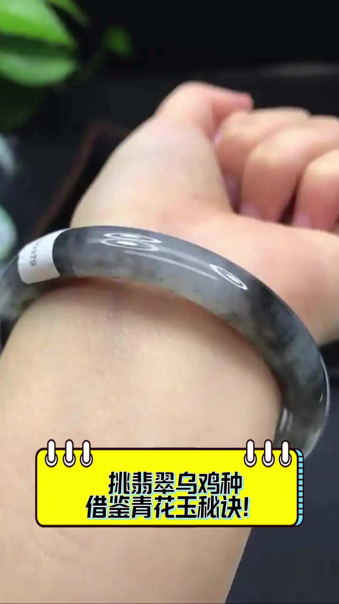 挑翡翠乌鸡种,借鉴青花玉秘诀!