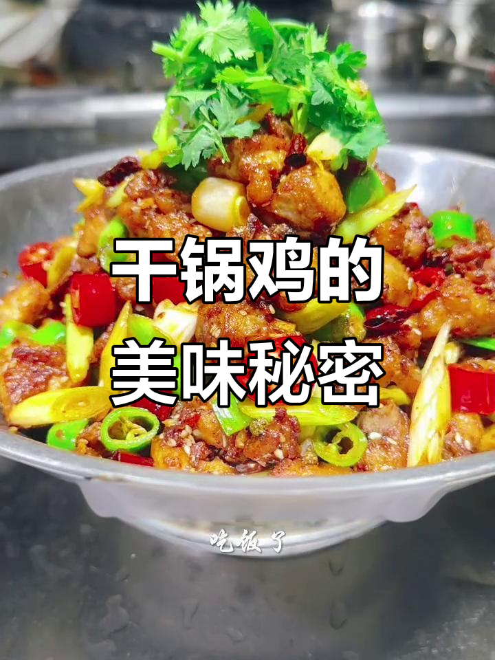 重庆农家乐的干锅鸡，简单却美味十足，成了必点招牌菜