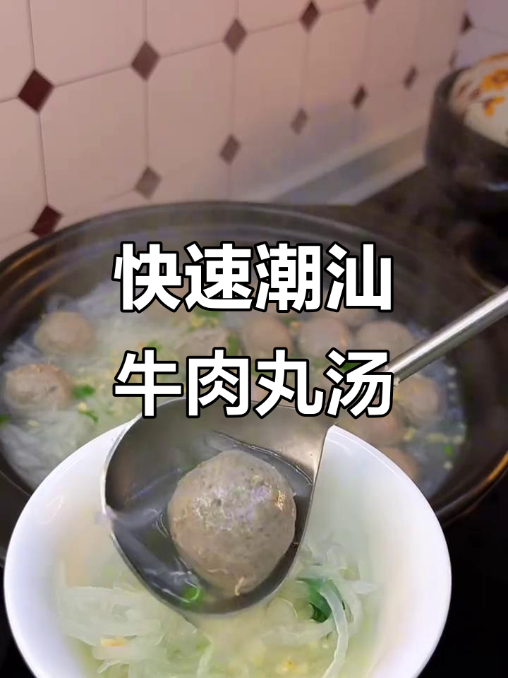潮汕牛肉丸萝卜汤,鲜美又简单,冷天必试!