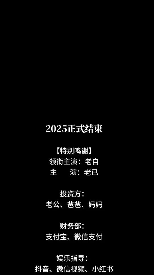 2025年的最后两天准备迎接新的一年2025正式结束