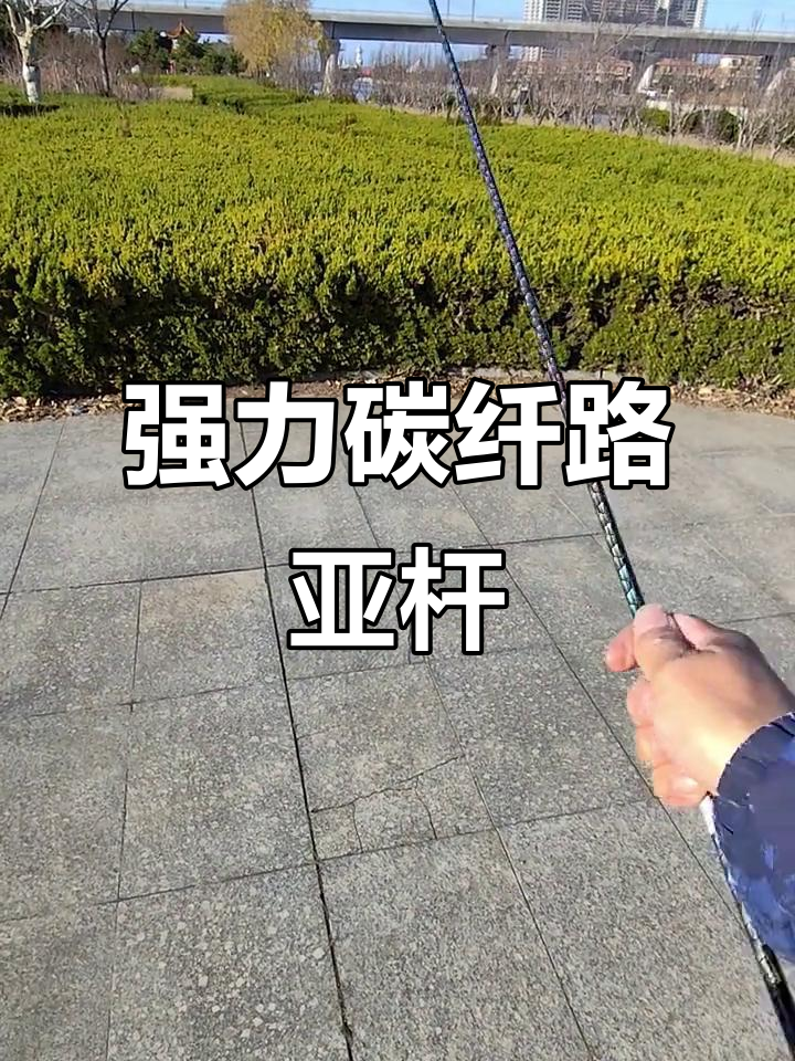 这款碳纤维路亚竿,轻巧耐用,适合各种钓鱼场景