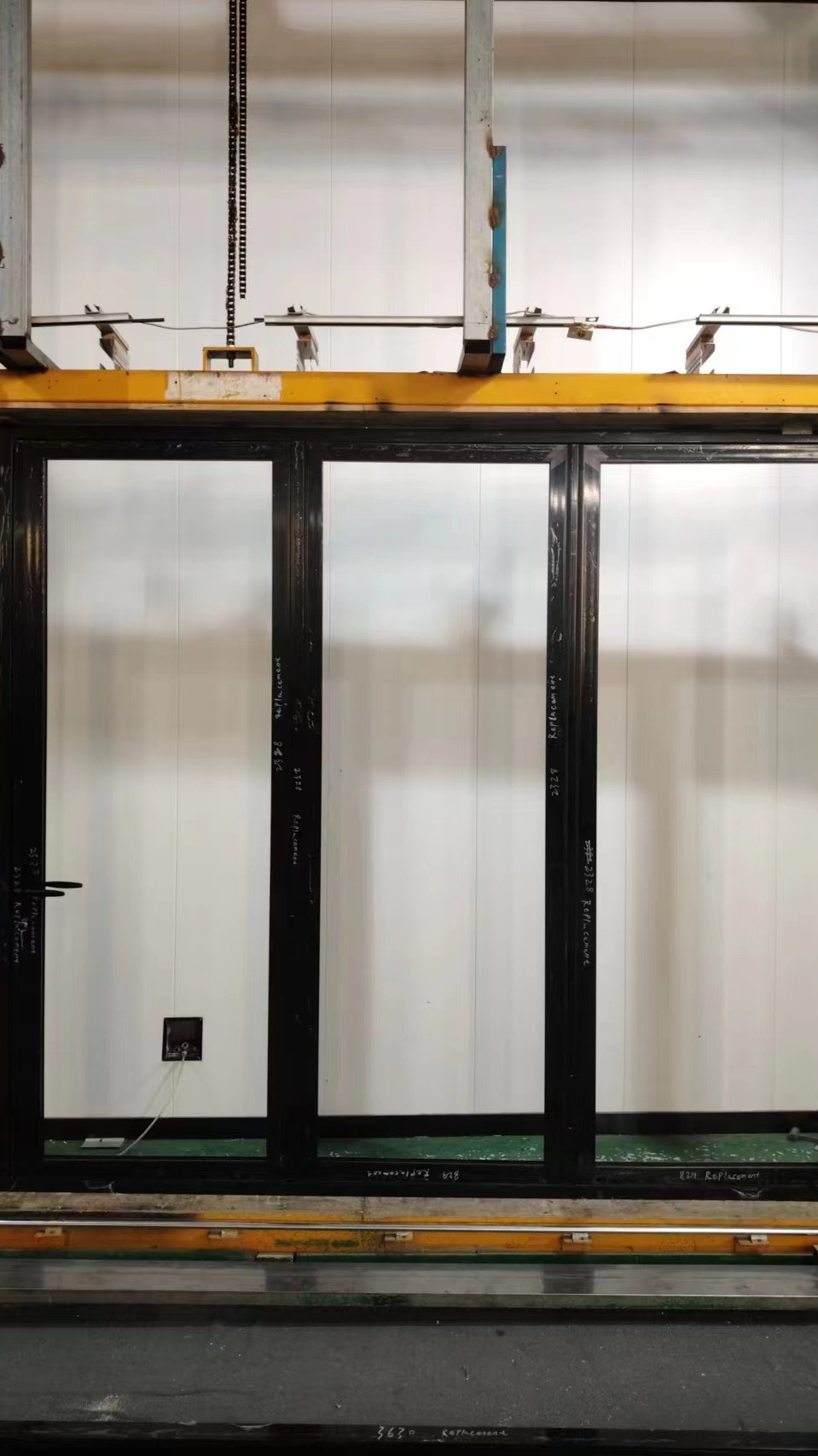 68防夹手折叠门 适用于室内隔断 商铺门面 别墅大院