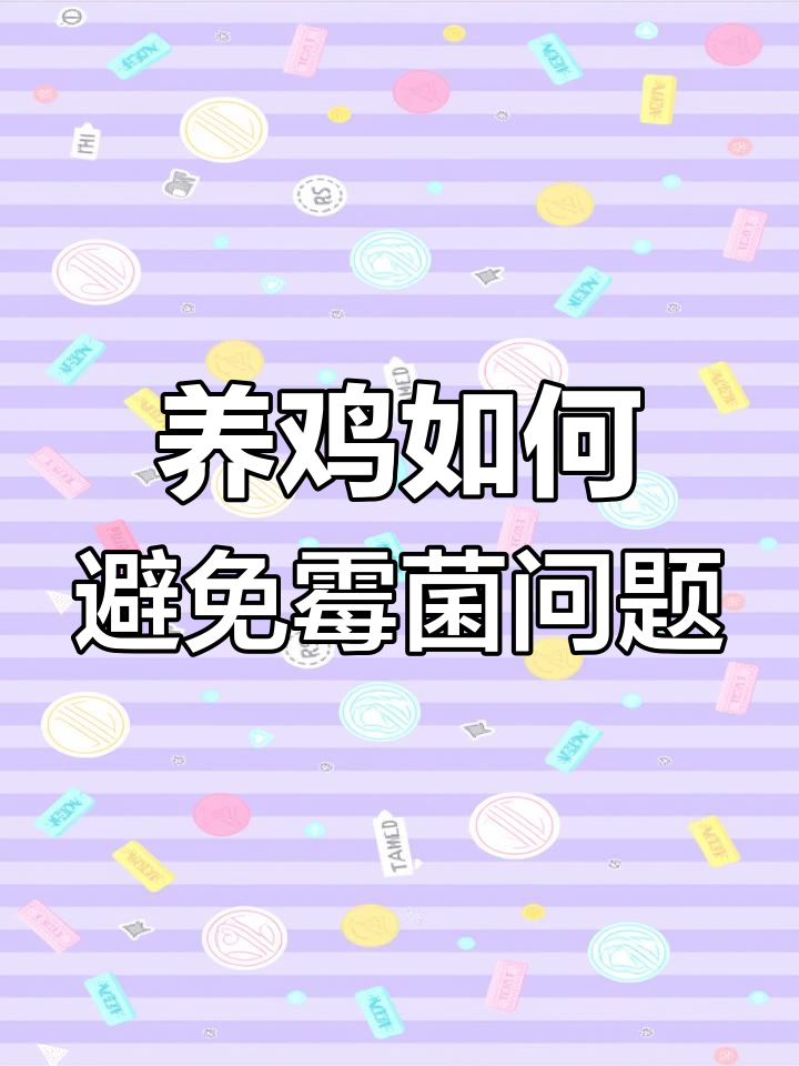 霉菌感染的四大症状,养鸡人必看!