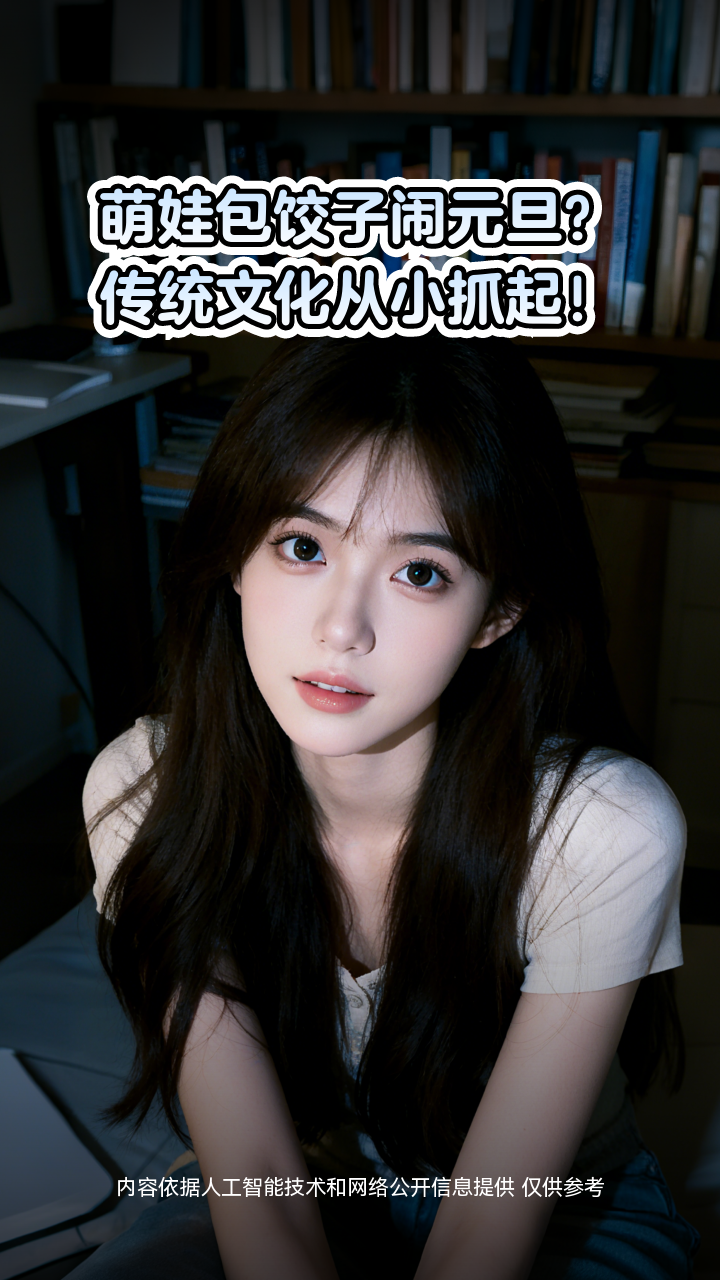 萌娃包饺子闹元旦?传统文化从小抓起!
