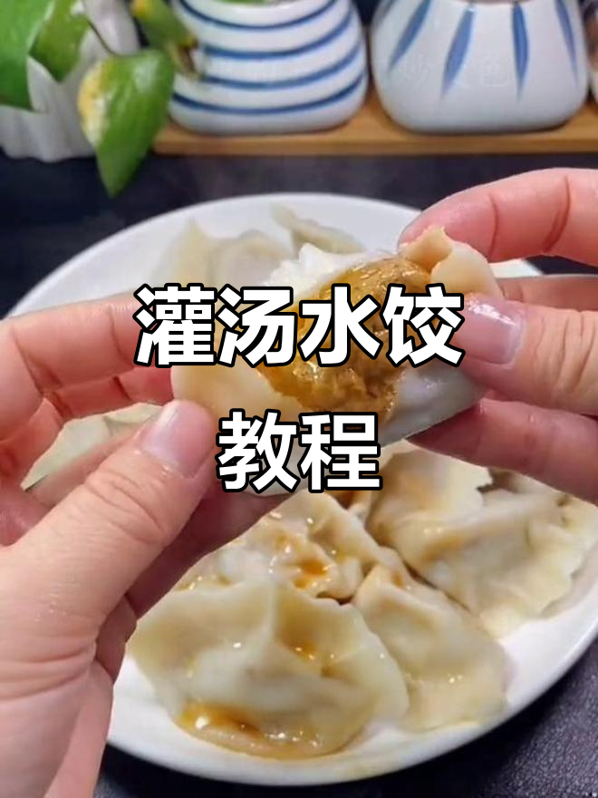 灌汤水饺制作全攻略,学会这招让你秒变美食达人