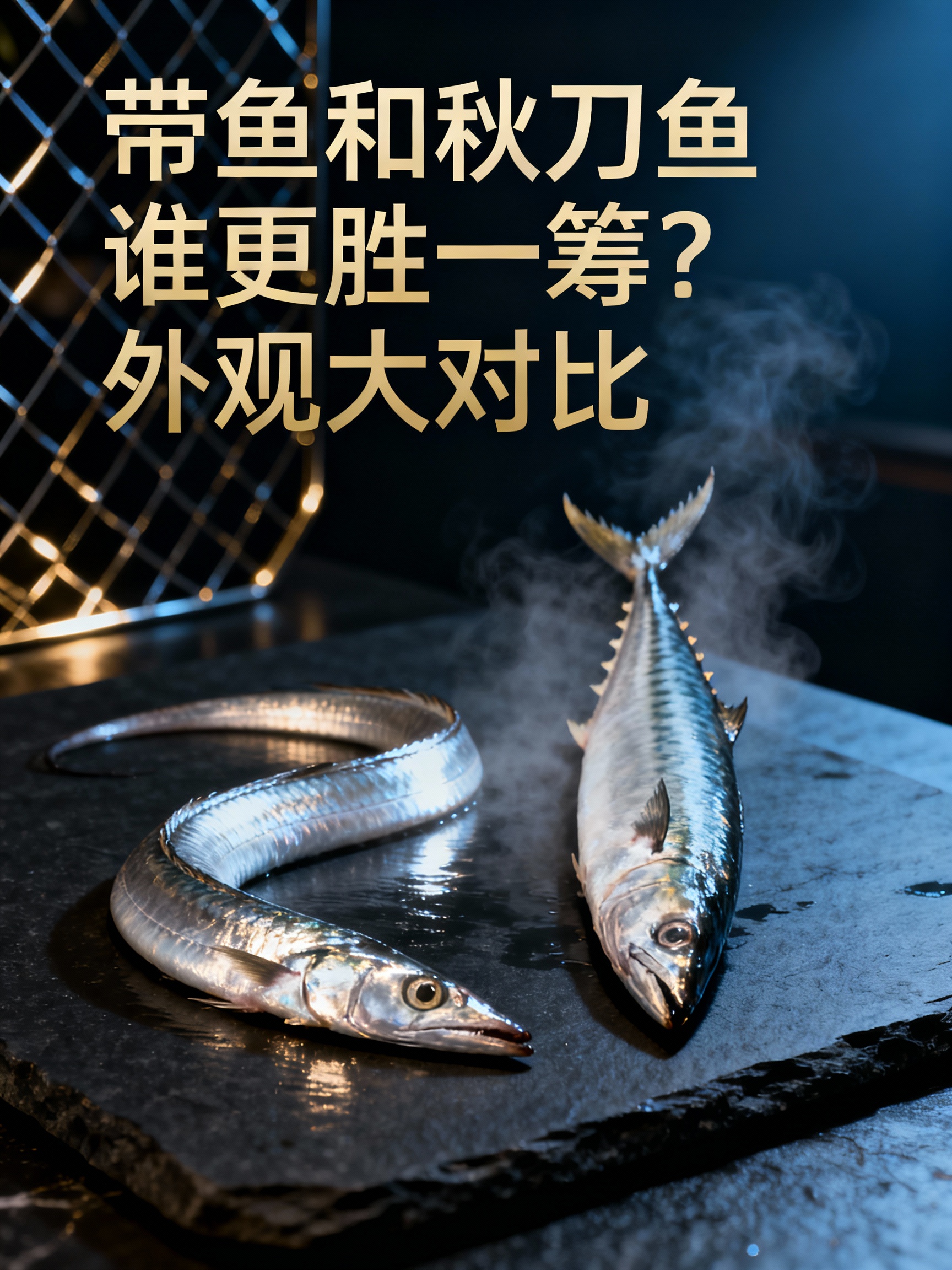 带鱼和秋刀鱼谁更胜一筹?外观大对比