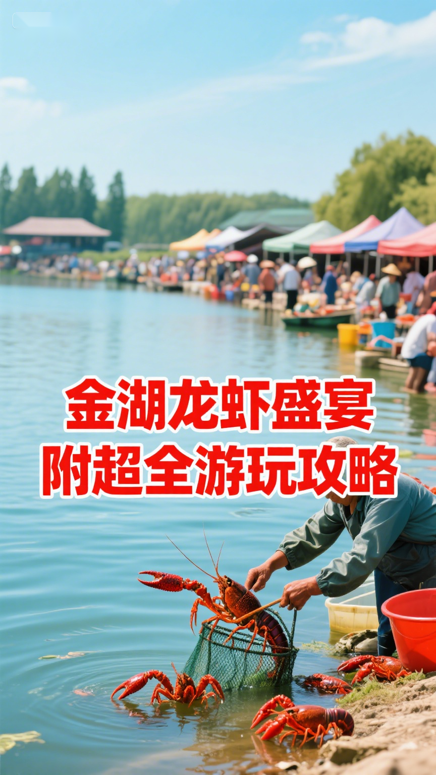 金湖龙虾盛宴，附超全游玩攻略