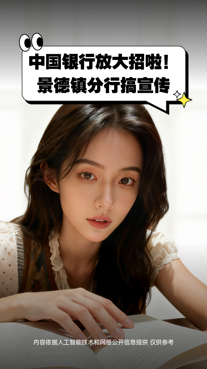 中国银行放大招啦！景德镇分行搞宣传