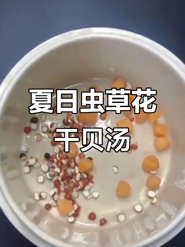 虫草花干贝汤,夏季必备美味汤品