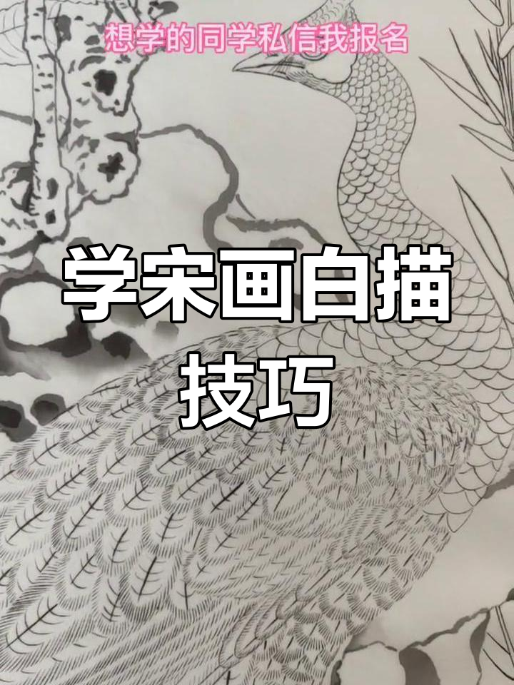 宋画线条的魅力与技艺:从琵琶孔雀图看宋代工笔画