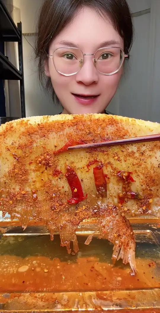 烤鱼翅！烤的鱼翅太好吃了！