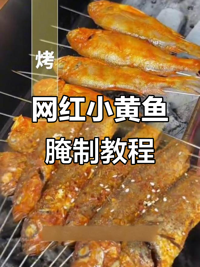 小黄鱼烧烤技巧大揭秘，夜猫子配方让你烤出完美口感