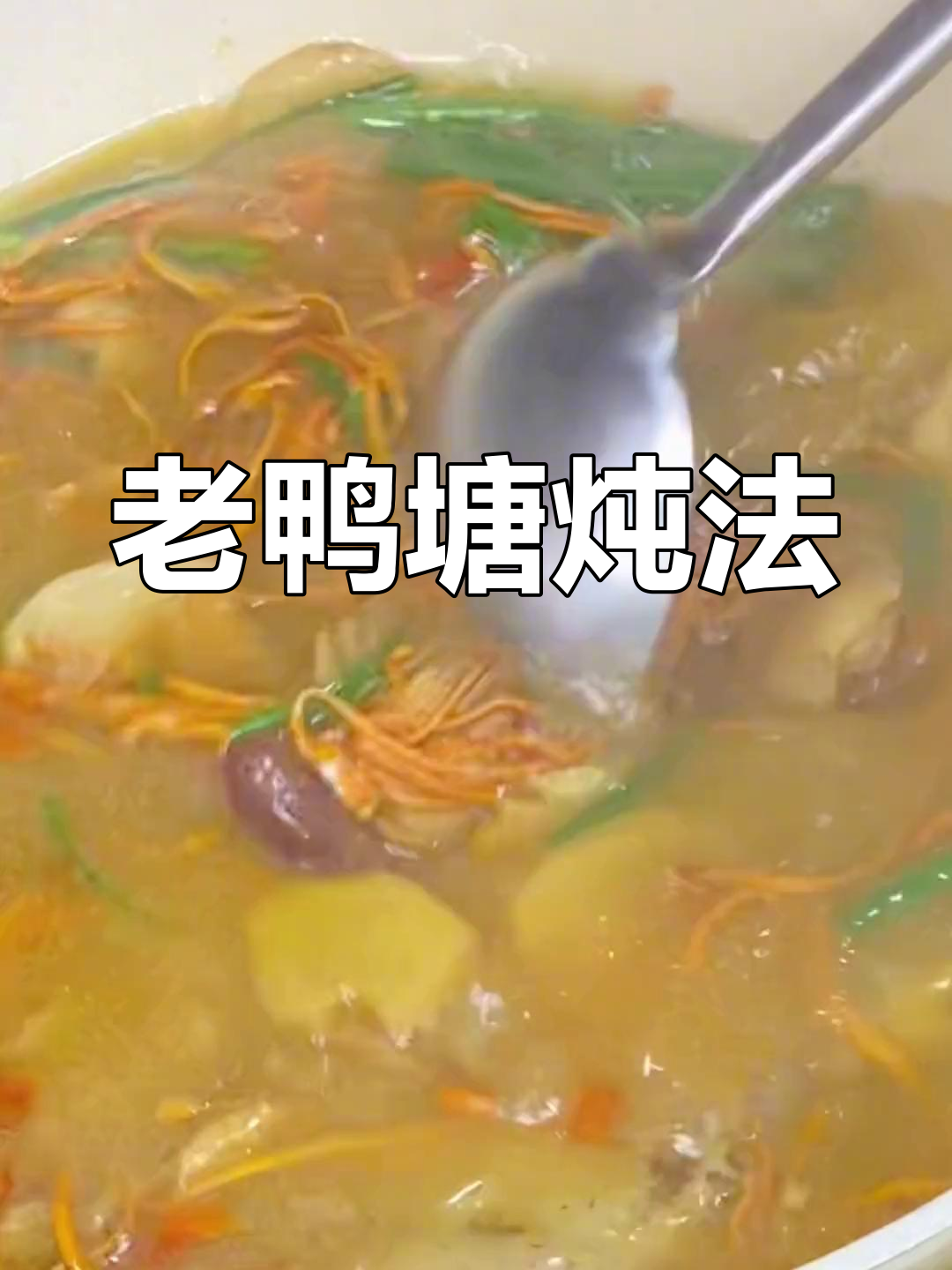 鸭子汤的家常做法,秋冬必备