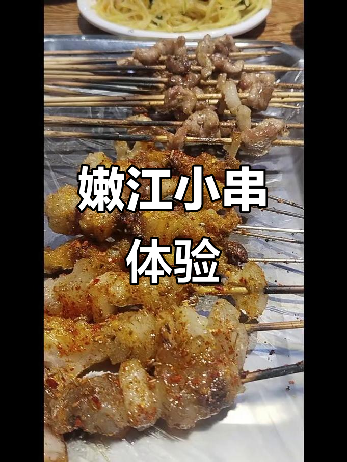 嫩江小串,东北风味十足!最爱腰子生筋和鱿鱼星爪