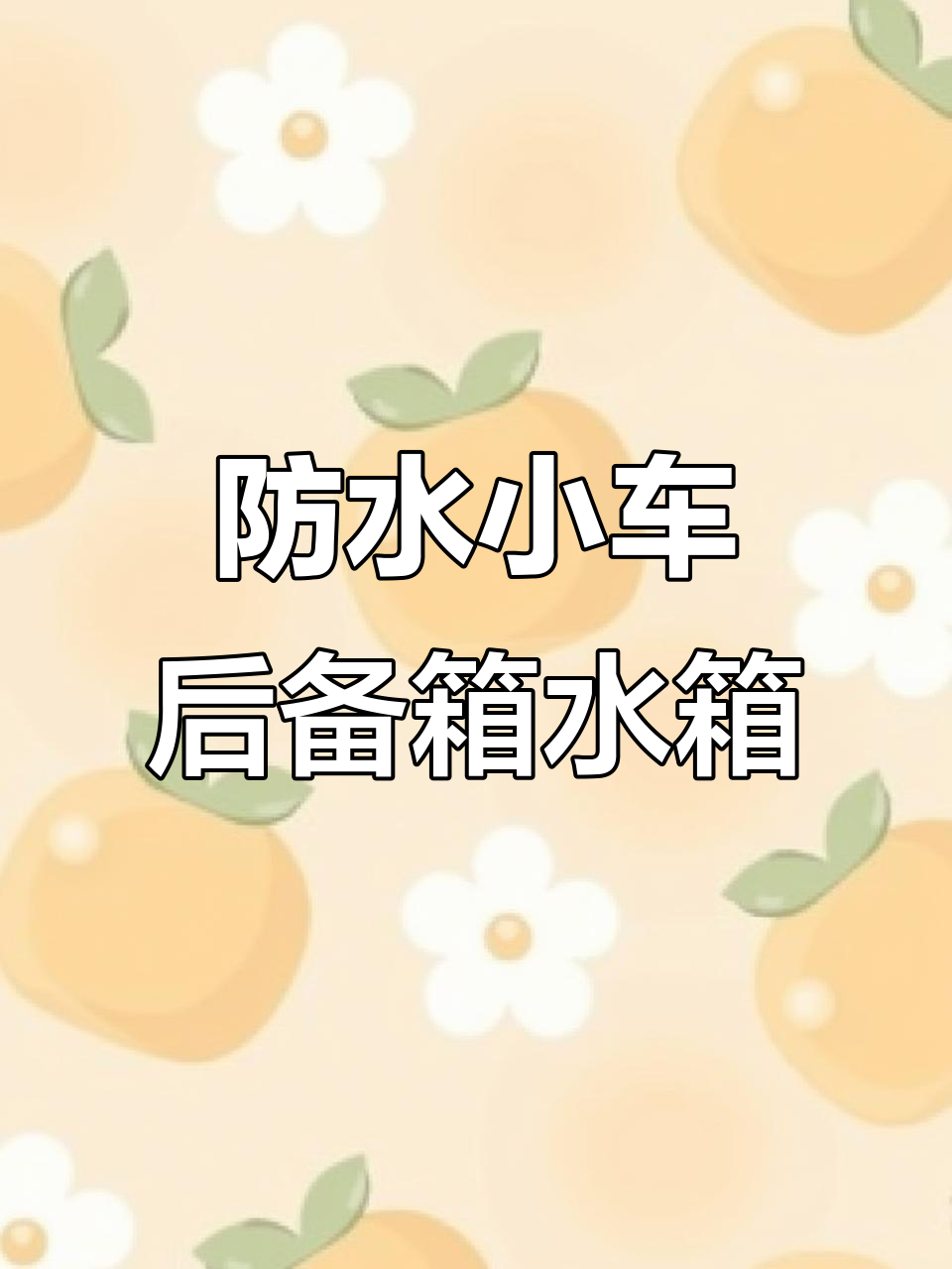 小车后备箱防溅水拉鱼水箱，带排水孔冲氧设计