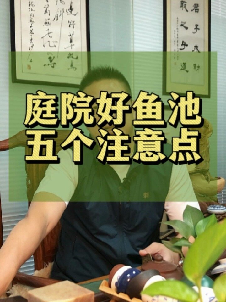 庭院好鱼池,五个注意点～