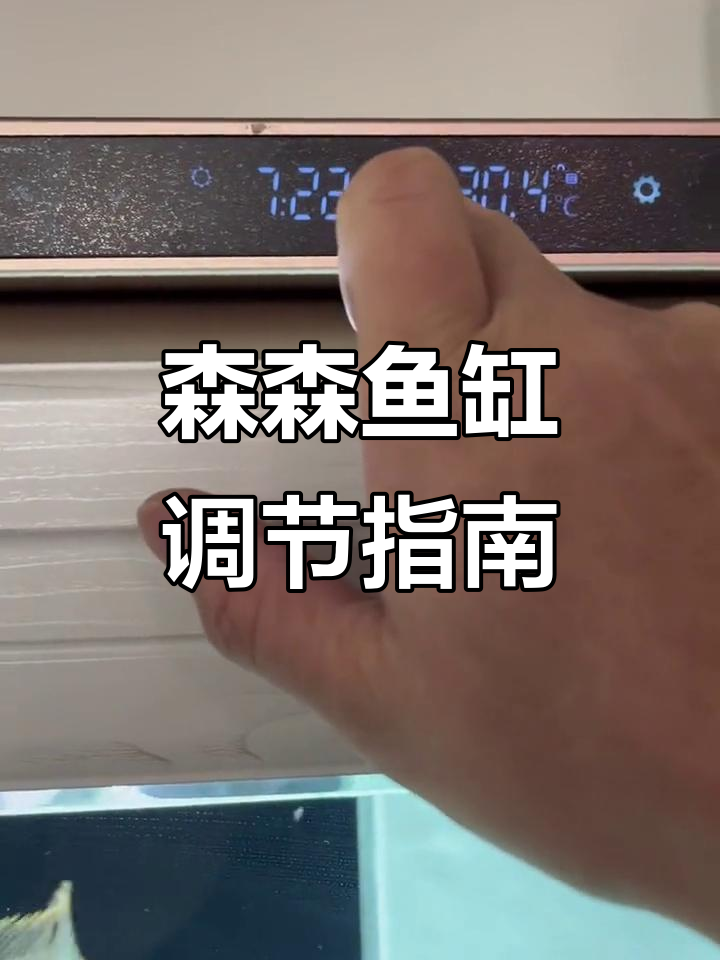 森森鱼缸手动与自动模式调节详解,轻松设置灯光和时间