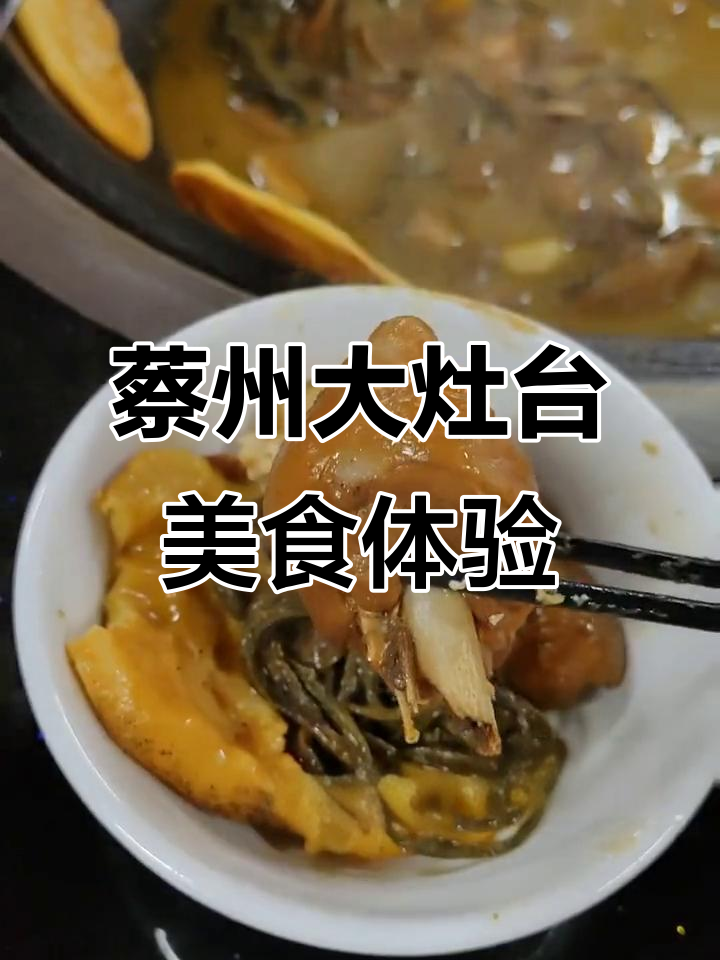 今天没做饭,来试试蔡州大灶台铁锅炖鸡,干豆角汤超有味