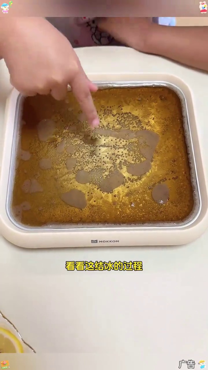 听说这个炒冰机是小朋友夏天的真爱!孩子在家可以自己diy各种水果炒酸奶,吃着干净又卫生 炒