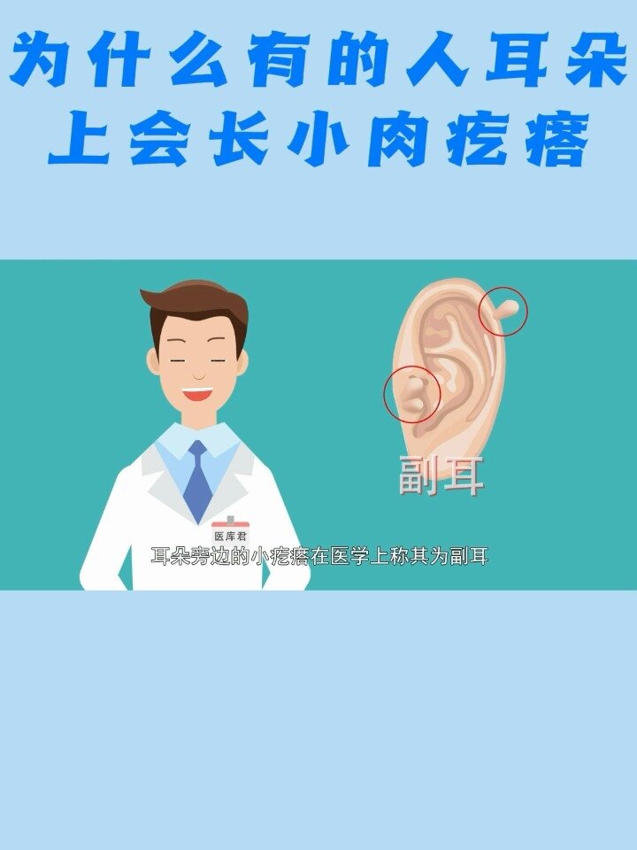 为什么有的人耳朵上会长小肉疙瘩