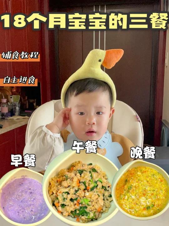 1岁宝宝一日三餐辅食分享简单快手又营养