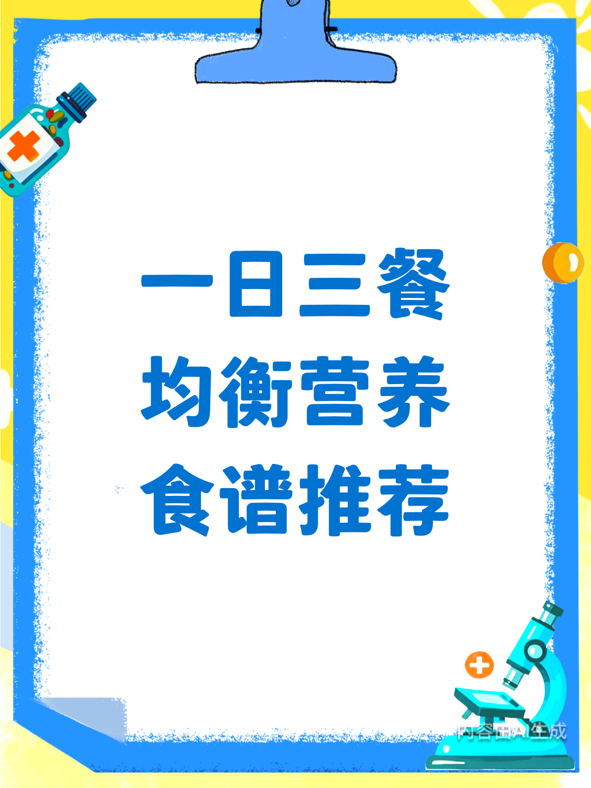超实用!一日三餐均衡营养食谱大公开
