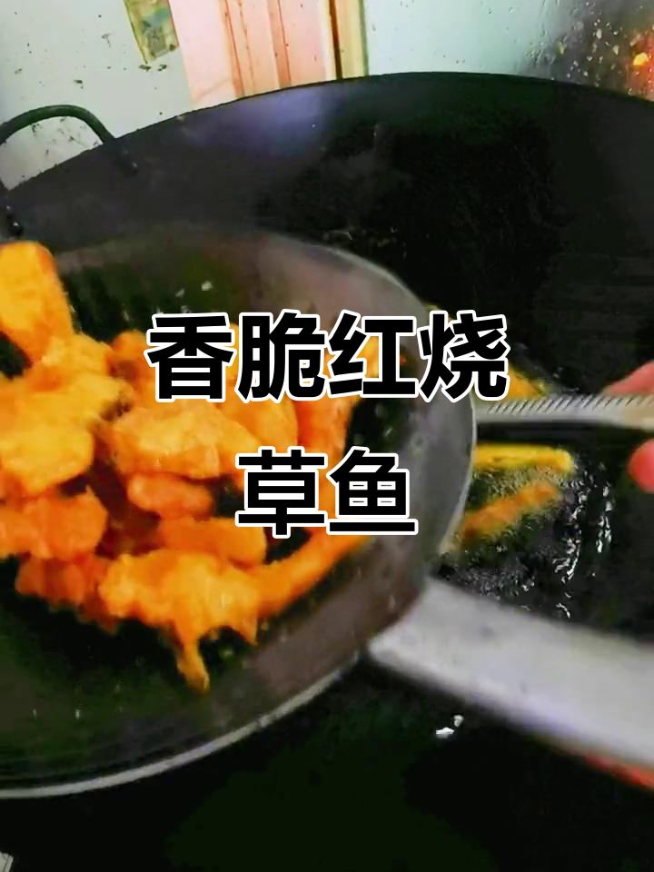 红烧草鱼块,外酥里嫩的完美做法