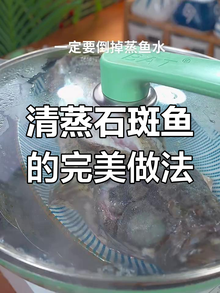 学会这道清蒸石斑鱼,轻松做出鲜嫩无腥的家常美味