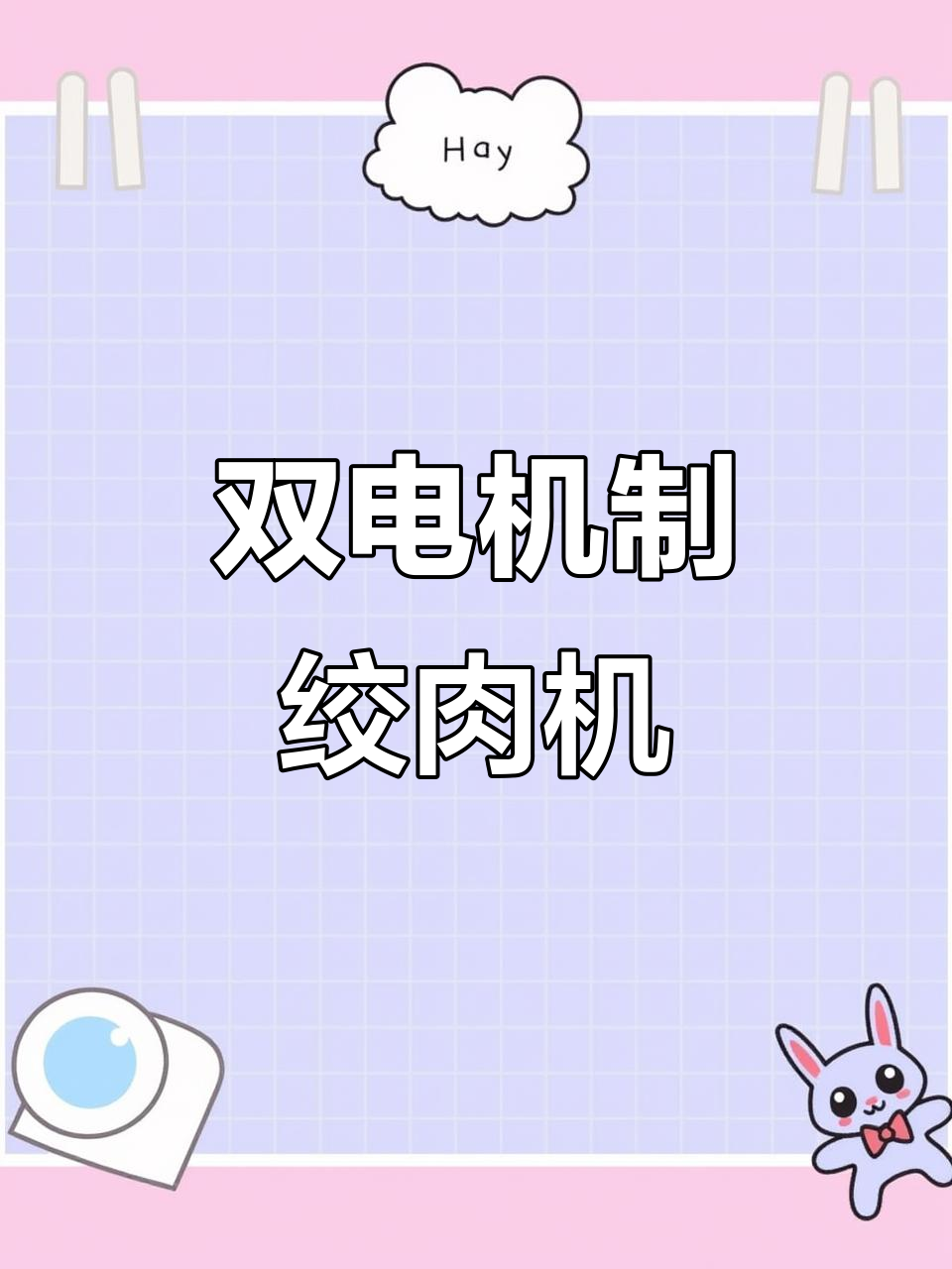 定制款32型双电机绞肉机,全国发货合作无忧