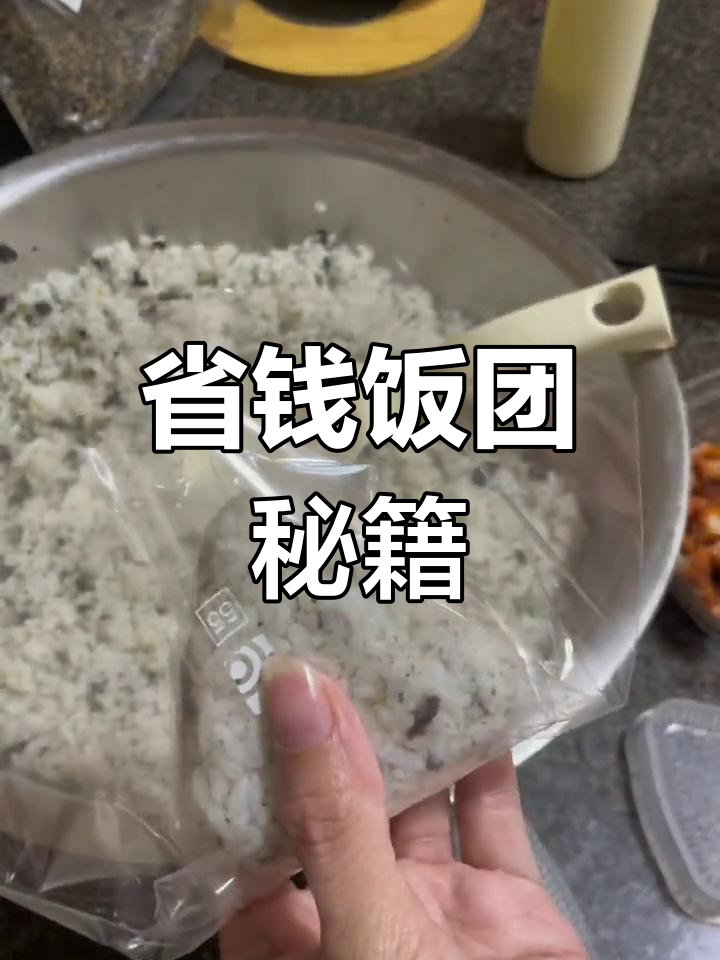 学会做美味饭团,三明治袋包装更省钱!