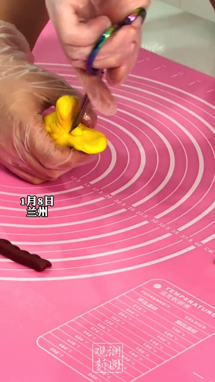 龙年新年将至,兰州的传统面点增添浓浓年味儿 兰州 年味儿 花馍