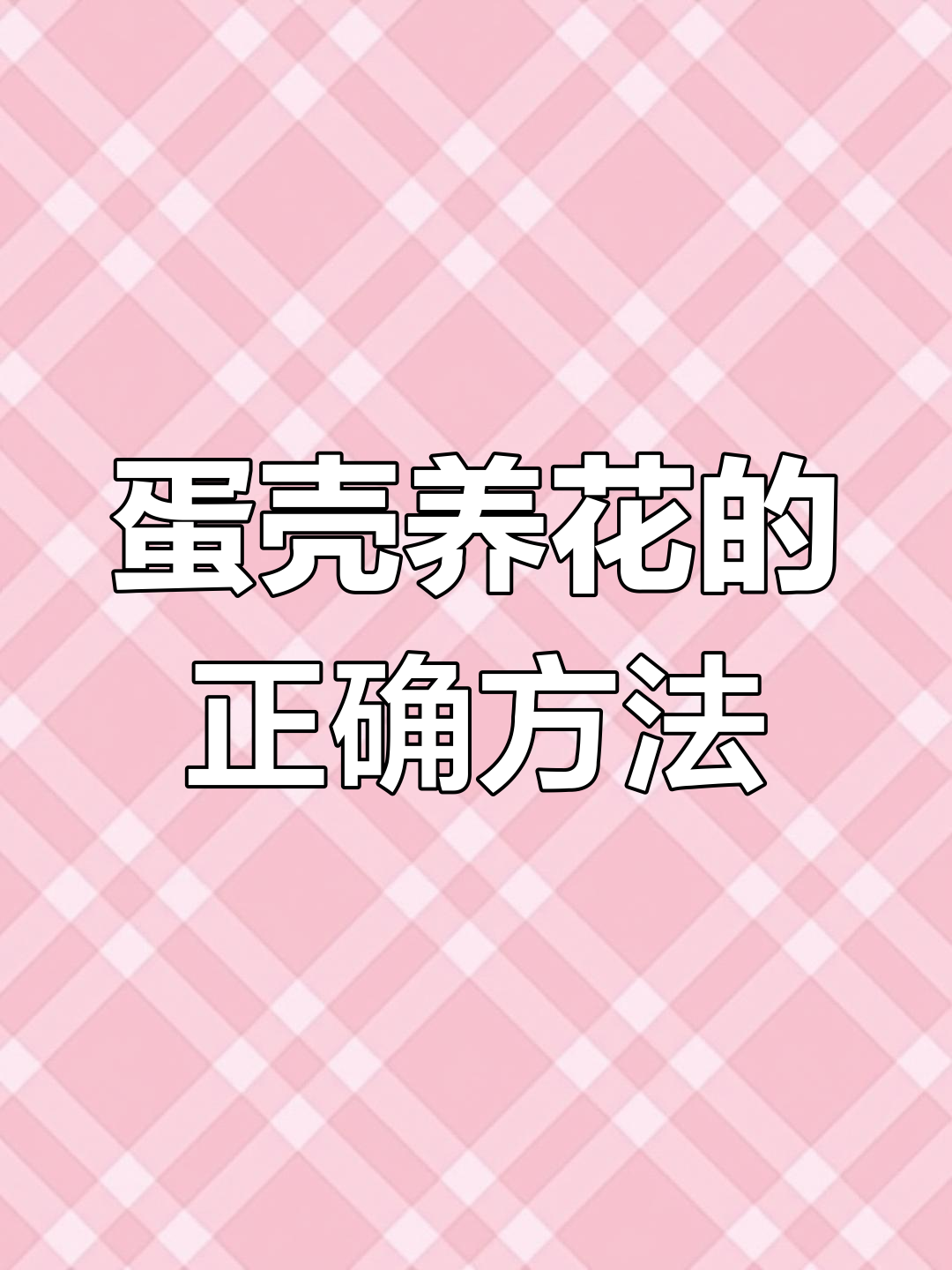 鸡蛋壳养花小妙招,让花卉更茂盛