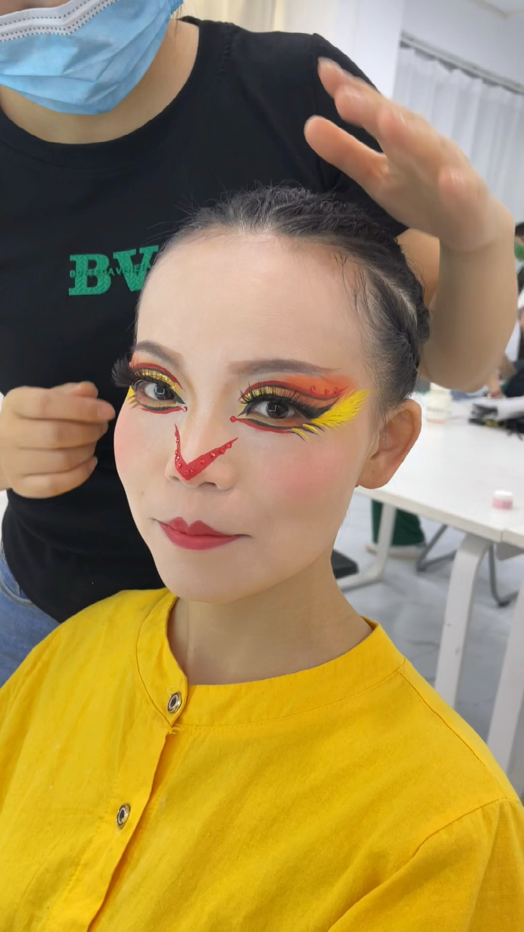 小鸡儿童舞台妆