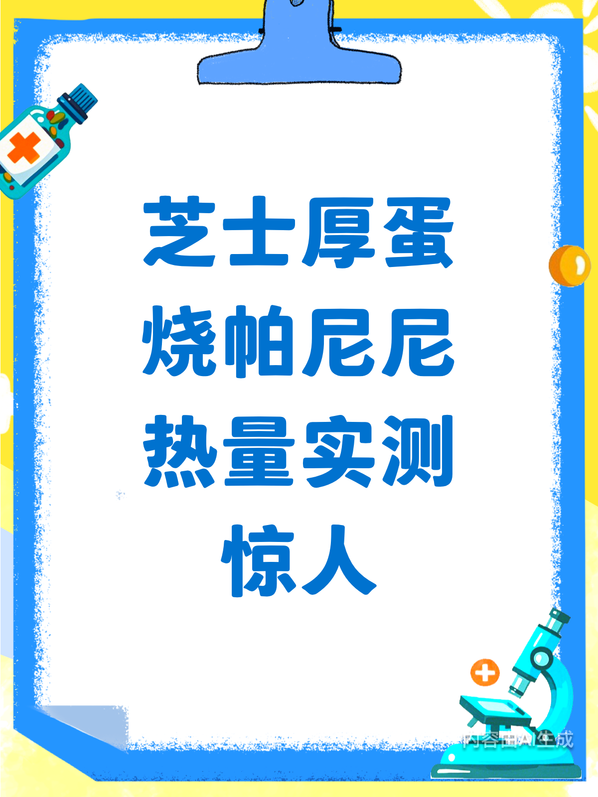 芝士厚蛋烧帕尼尼热量大揭秘!