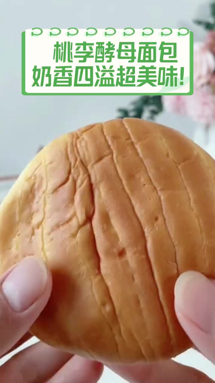 桃李酵母面包,奶香四溢超美味!