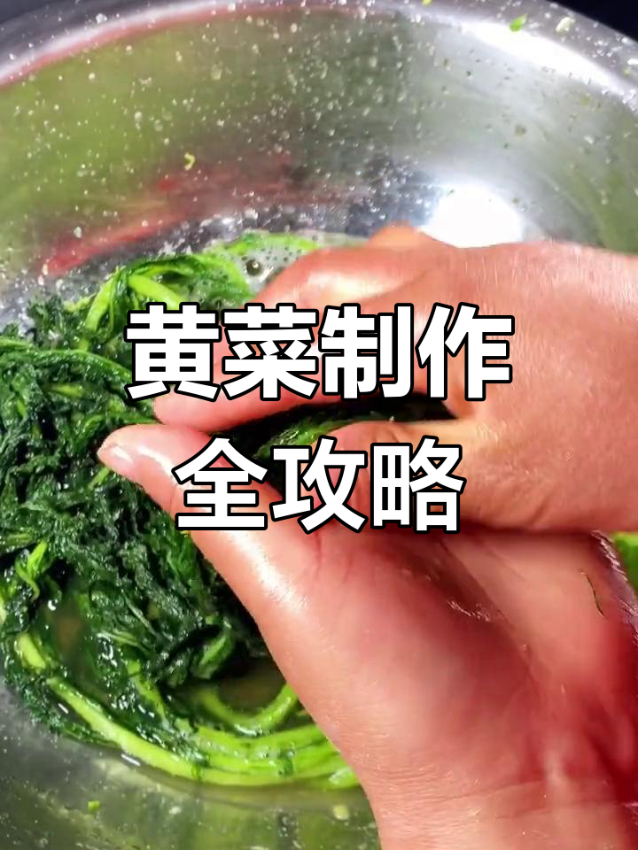 雪里红黄菜腌制技巧,简单步骤教你做正宗腌菜