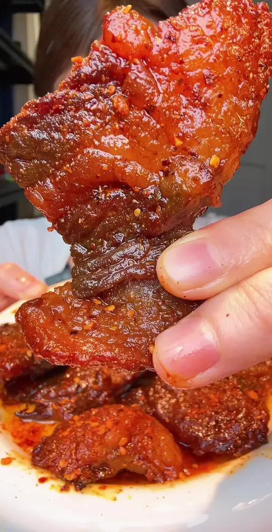 牛胸口肉！这也太好吃了吧姐妹们！牛胸口谁懂这一口的好吃程度快来一起尝个鲜好物推荐妈呀太香了