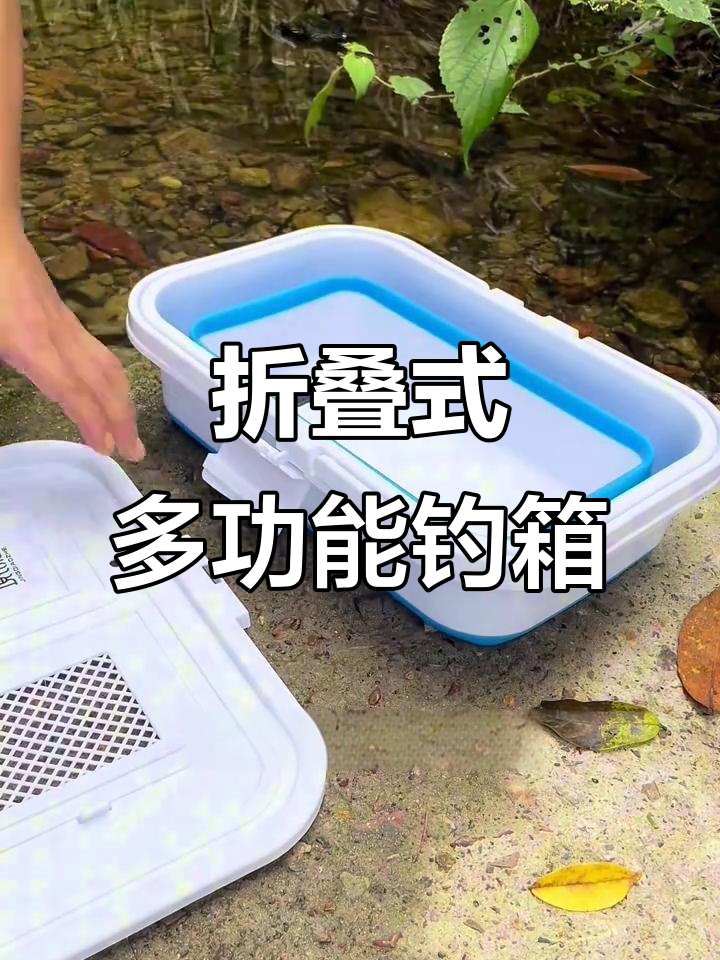多功能折叠活鱼桶，户外钓鱼必备大容量养鱼箱