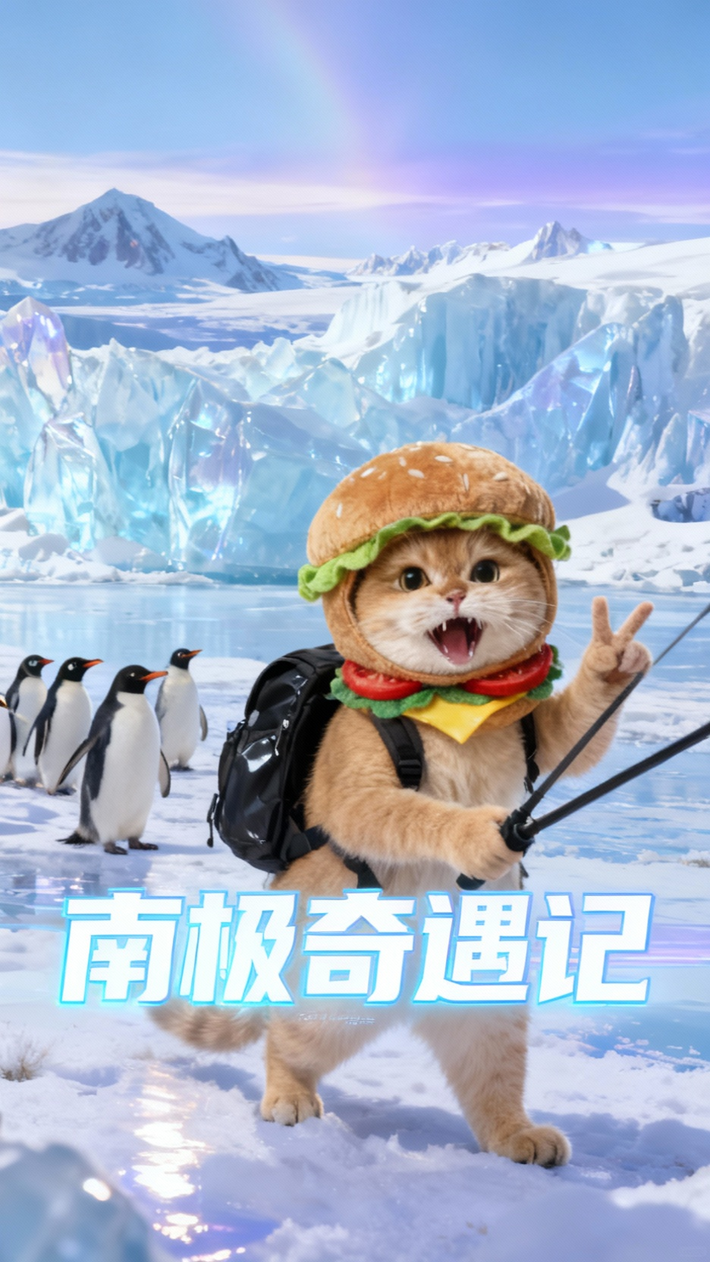北极熊的南极奇遇记
