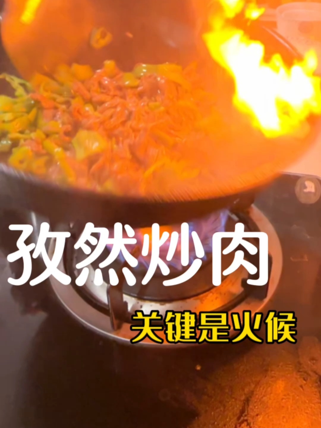 家常美食分享丨孜然炒肉